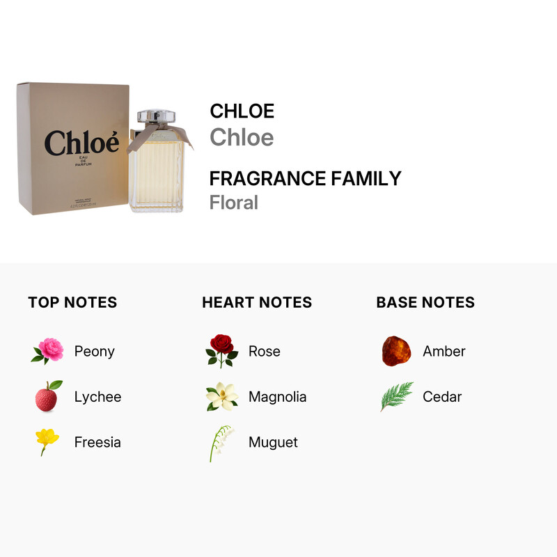 Chloé Ladies Chloe EDP Spray 4.2 oz Fragrances 3614220808840