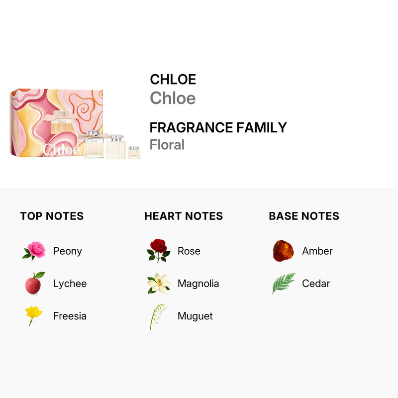 Chloé Ladies Chloe Gift Set Fragrances 3616304974472 - Fragrances