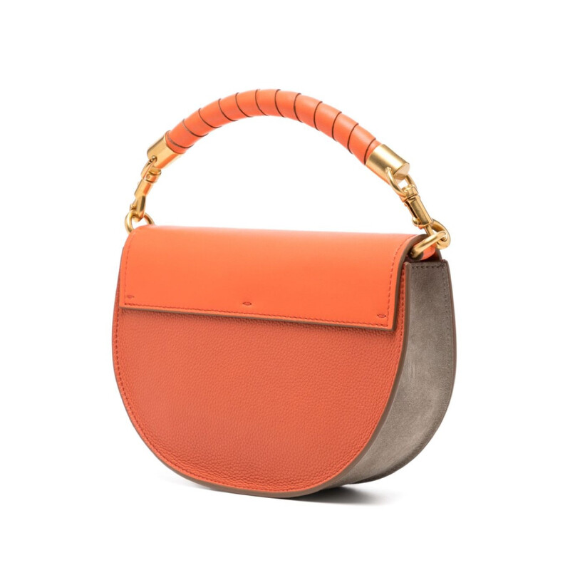 Chloé Marcie Chain Flap Leaather Tote Bag CHC24SS604M52848