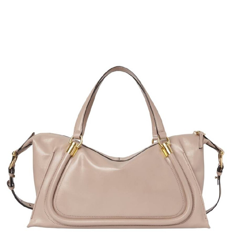 Chloé Paraty 24 Leather Shoulder Bag CHC24AS750N8228V