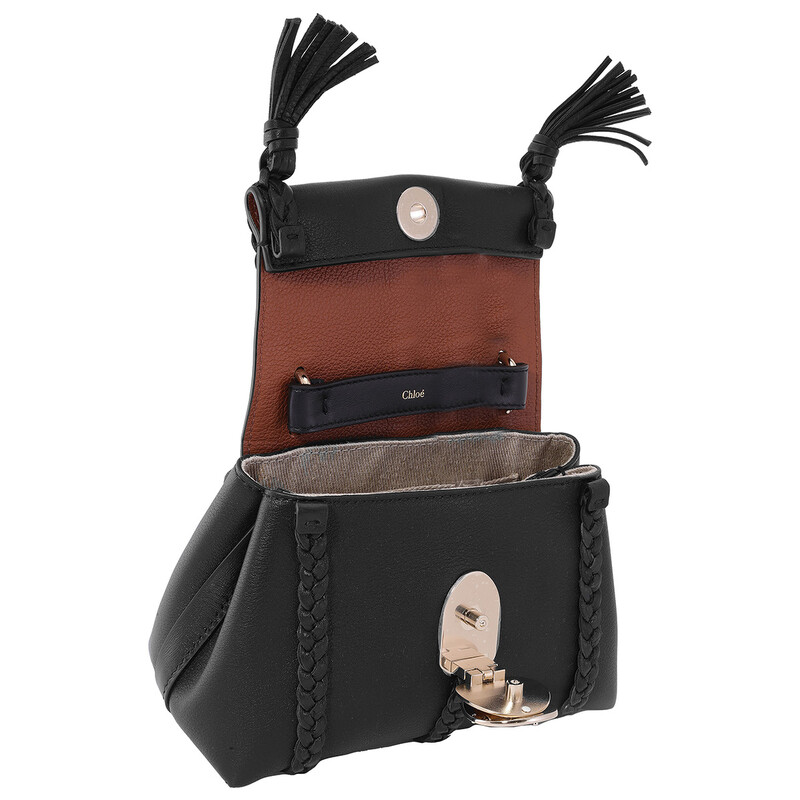 Chloé ペネロペ バッグ Chloé Penelope Leather Shoulder Bag CHC23AS575K15-BLACK