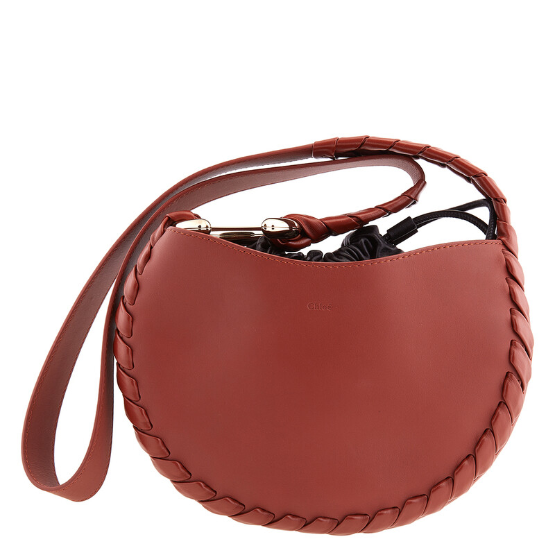 Chloé Sepia Brown Mate Small Shoulder Bag C22AS571H9527S