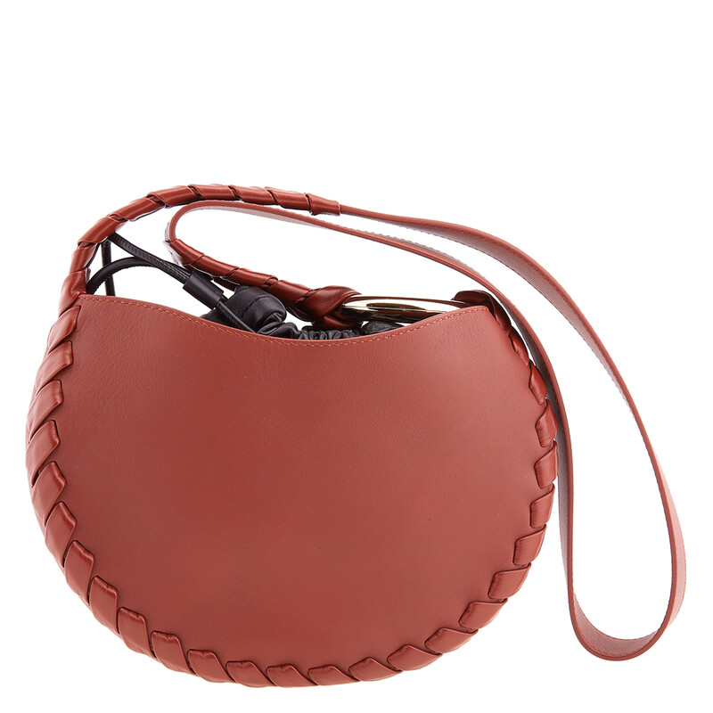 Chloé Sepia Brown Mate Small Shoulder Bag C22AS571H9527S
