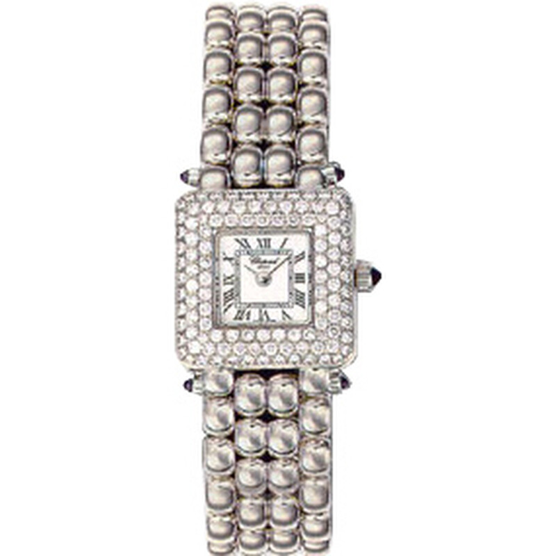 CLASSICAL Diamonds 20〜23 Chopard Classic Diamond 18kt White Gold Ladies Watch 10/6115-23