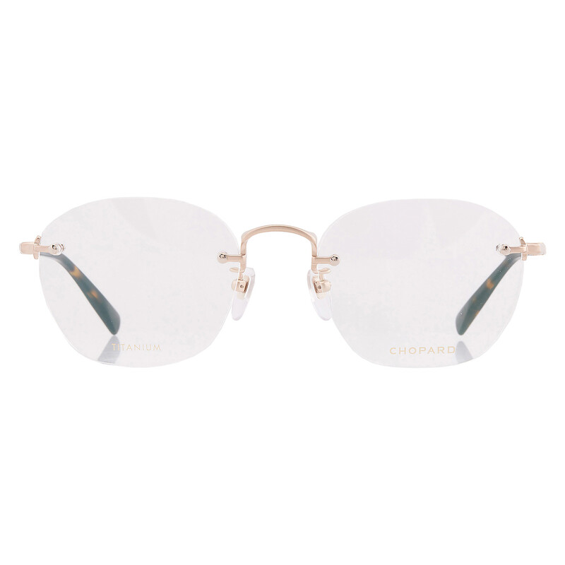 Chopard Demo Oval Titanium Men's Eyeglasses VCHG70J 0S91 54