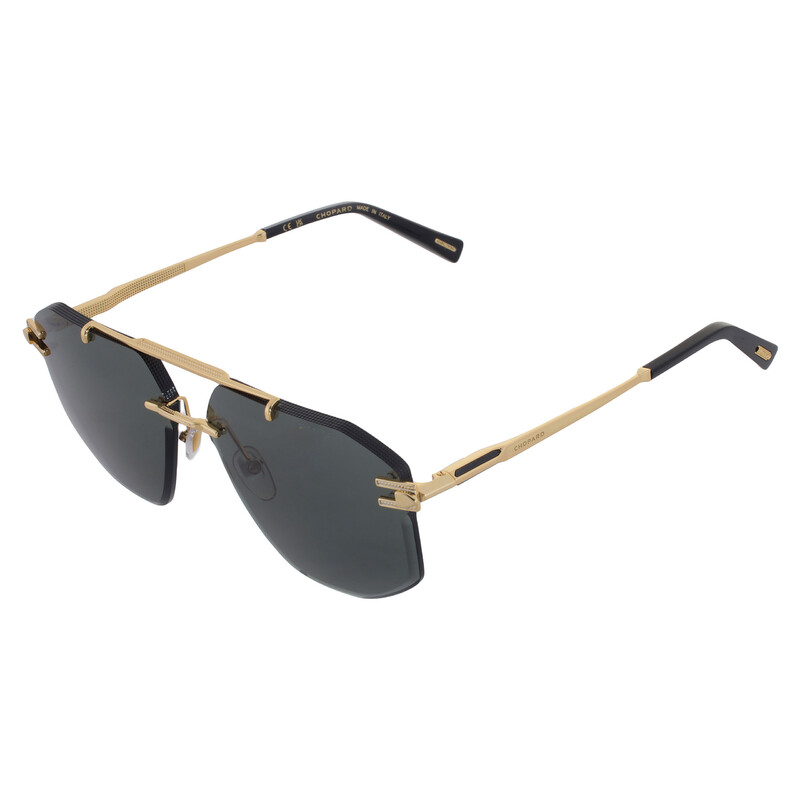 Chopard Grey Navigator Men's Sunglasses SCHL23 0400 64