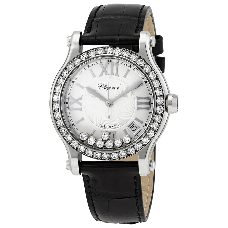 Chopard Happy Sport 36 mm Diamond Automatic Ladies Watch \ 278559-3003 ...