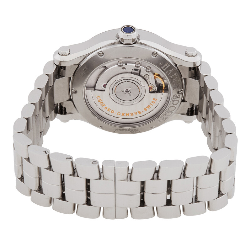 Chopard Happy Sport Pink Dial Ladies Watch 278559-3025 - Watches