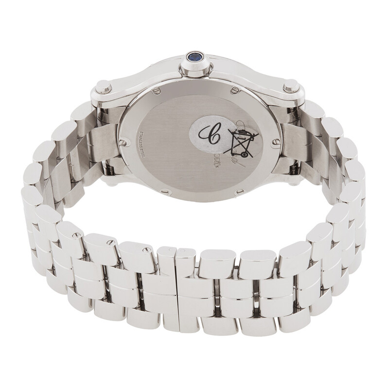 Chopard Happy Sport Quartz Blue Dial Ladies Watch 278582 3008