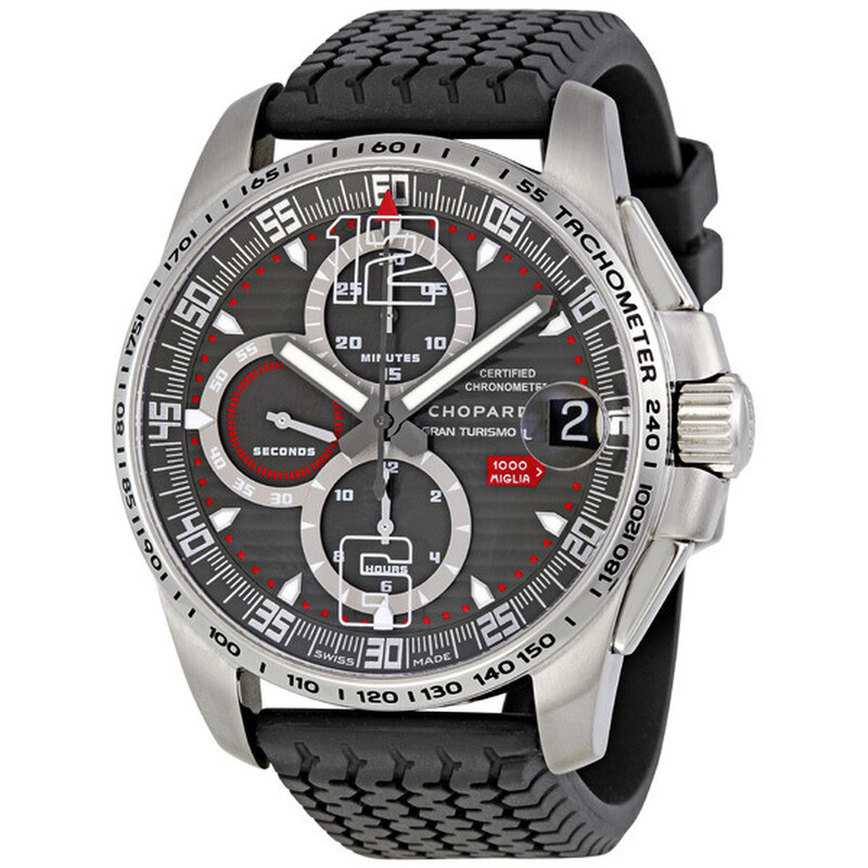 Chopard Mille Miglia GT XL 2009 LE Titanium Men's Watch 168459