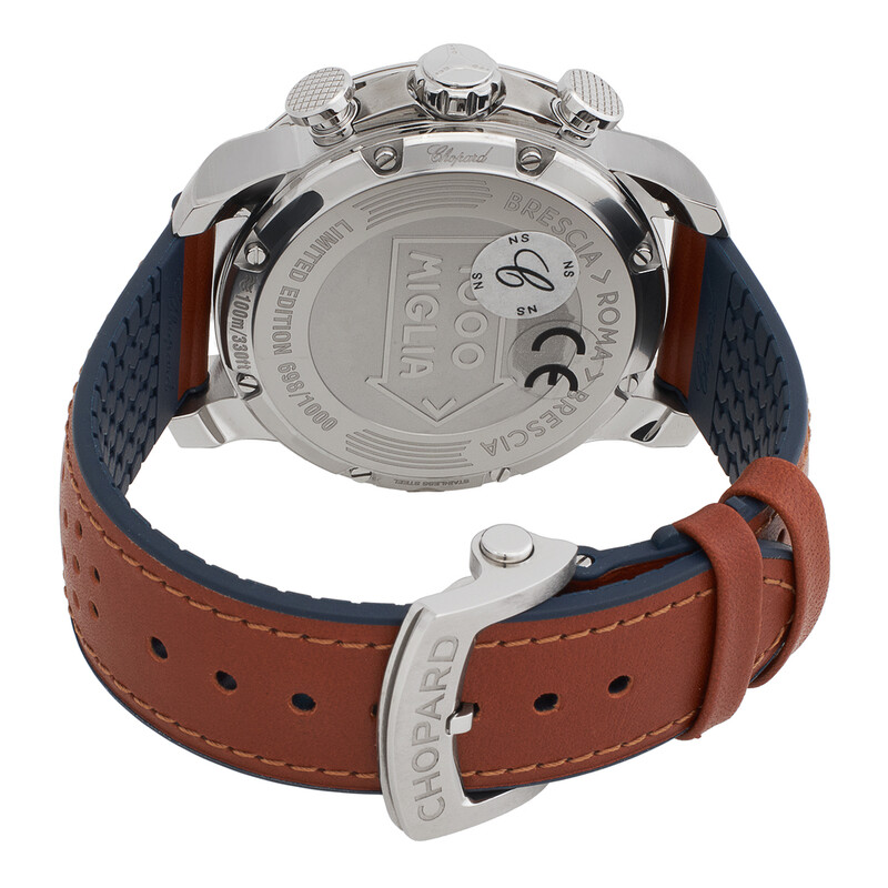 Chopard Mille Miglia GT XL Chronograph Automatic Silver Dial Men's