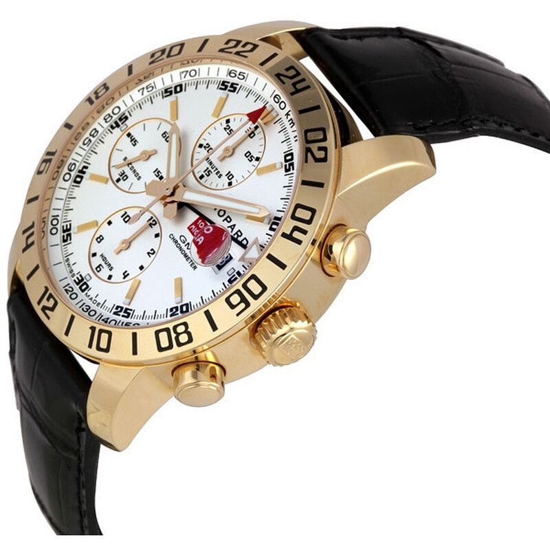 Chopard Mille Miglia Men's Rose Gold GMT Chronograph Watch 161267