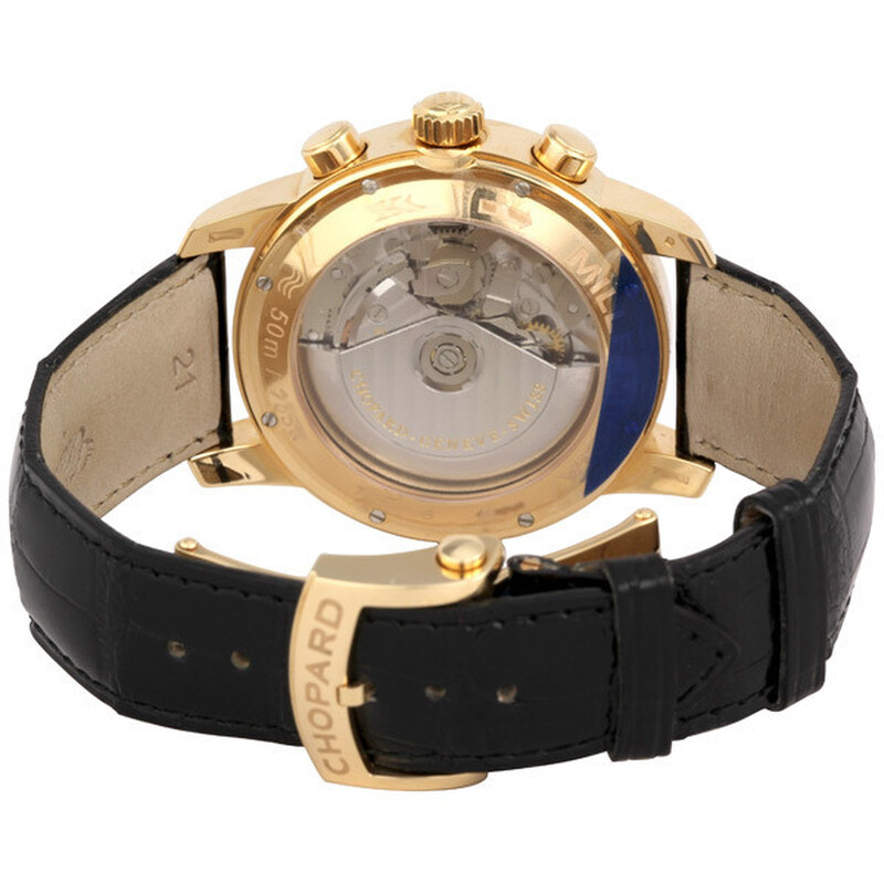 Chopard Mille Miglia Men's Rose Gold GMT Chronograph Watch 161267