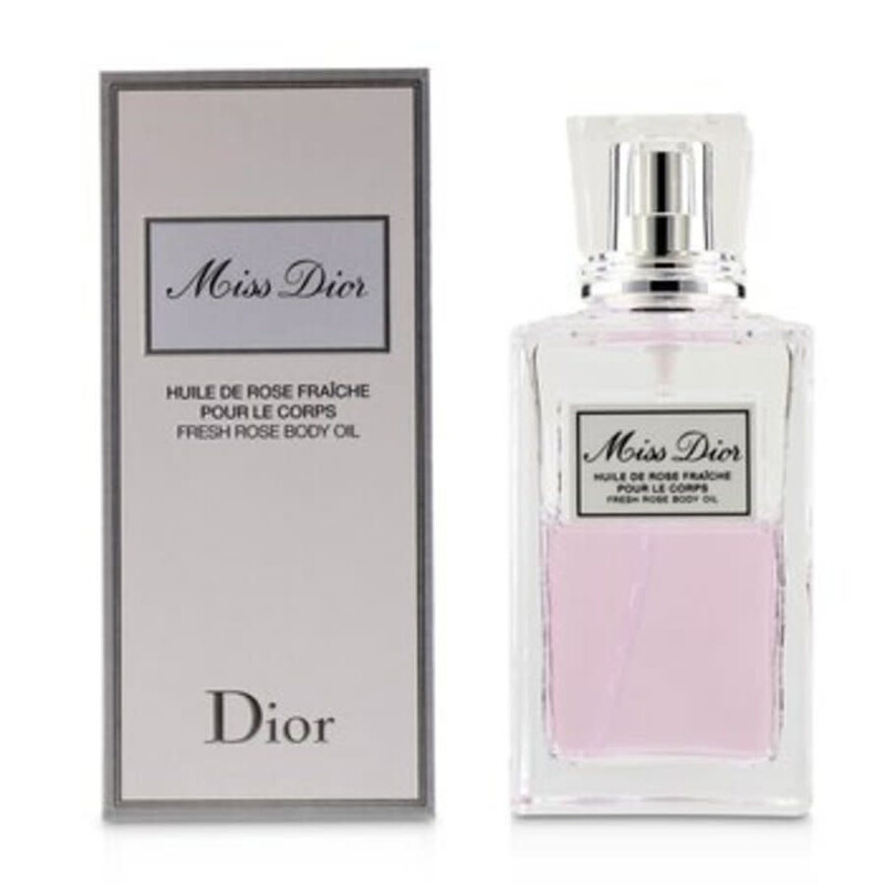 Dior Christian Dior Ladies Miss Dior Fresh Rose Body Oil 3.4 oz