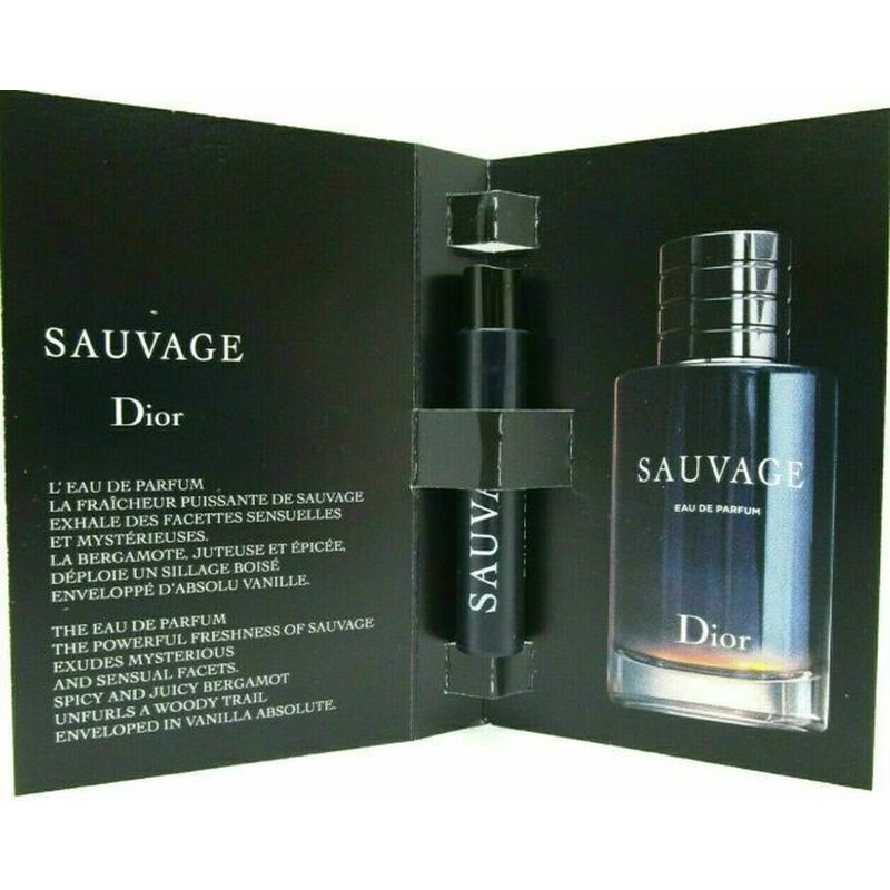 Dior Christian Dior Men's Sauvage EDP Spray 0.03 oz Fragrances 3348901371889 - Fragrances, Sauvage