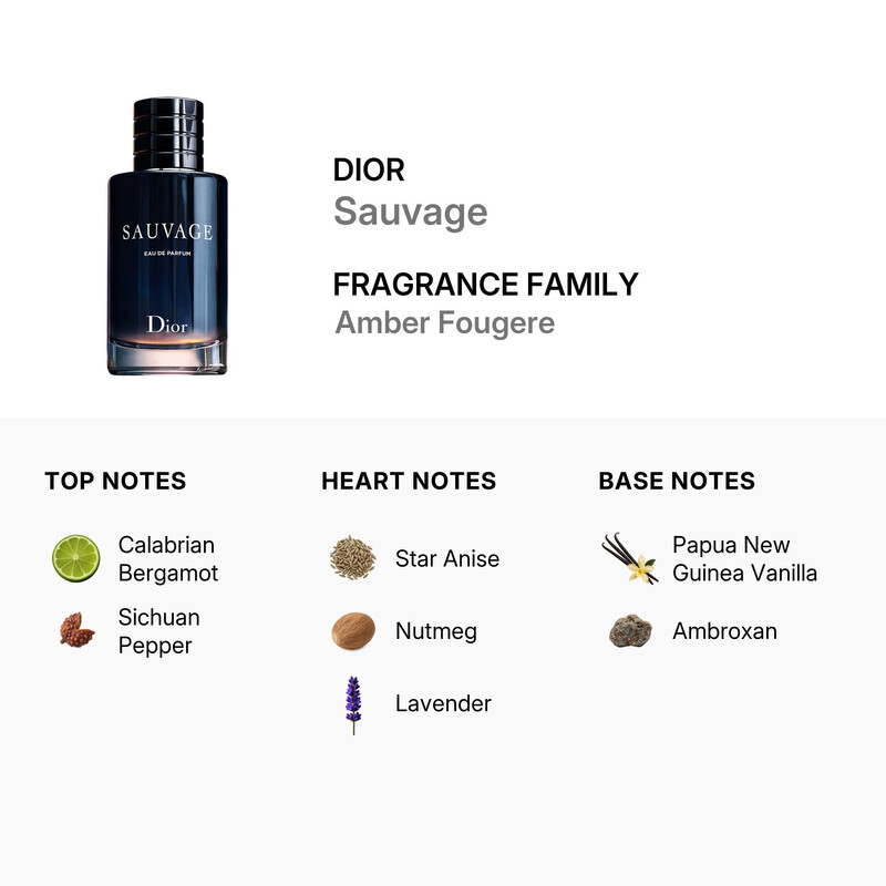 香水(ユニセックス) DIOR SAUVAGE Dior Sauvage Parfum, 6.8 oz, Men's Cologne with Pepper, Bergamot