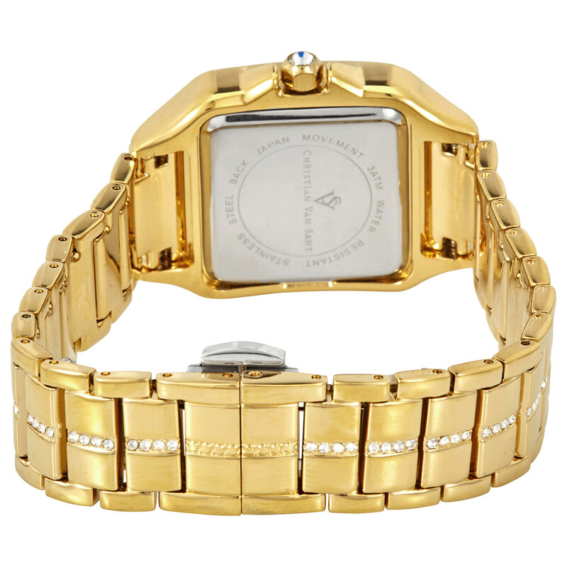 Christian Van Sant Splendeur Quartz Gold Dial Ladies Watch CV4621