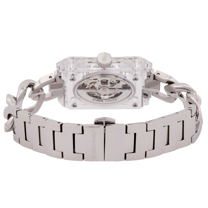 Ciga Design Crystal Love Automatic Ladies Watch R032-CS01-W5WH