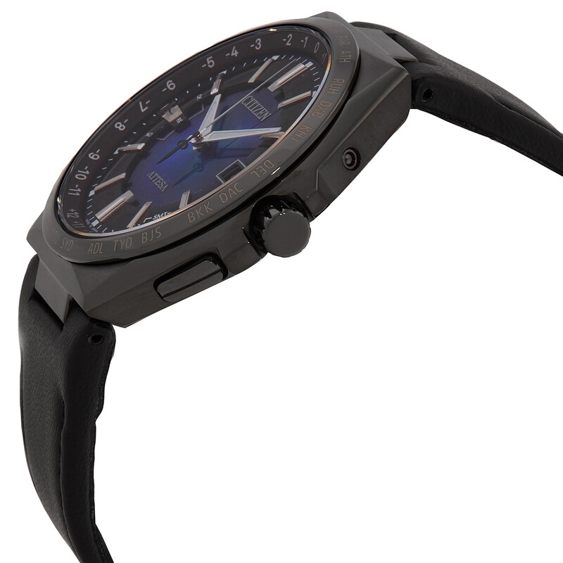 Citizen Attesa Perpetual GMT Eco-Drive Blue Dial Men's Watch