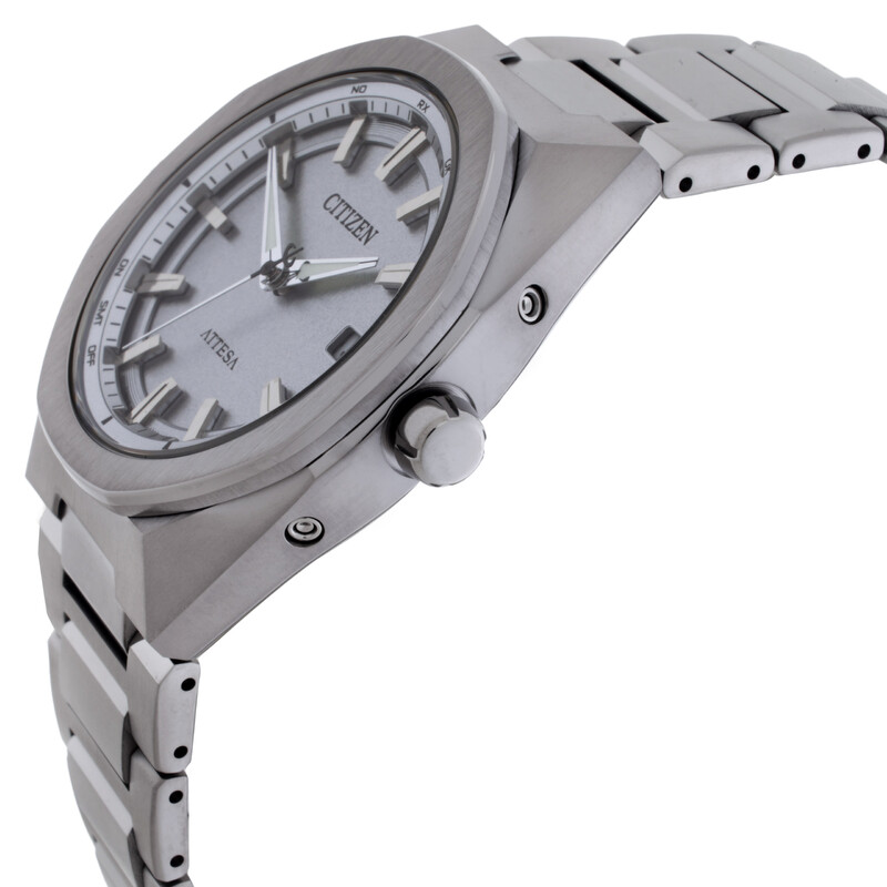Citizen Attesa Quartz Silver Dial Men's Watch CB3040-56H