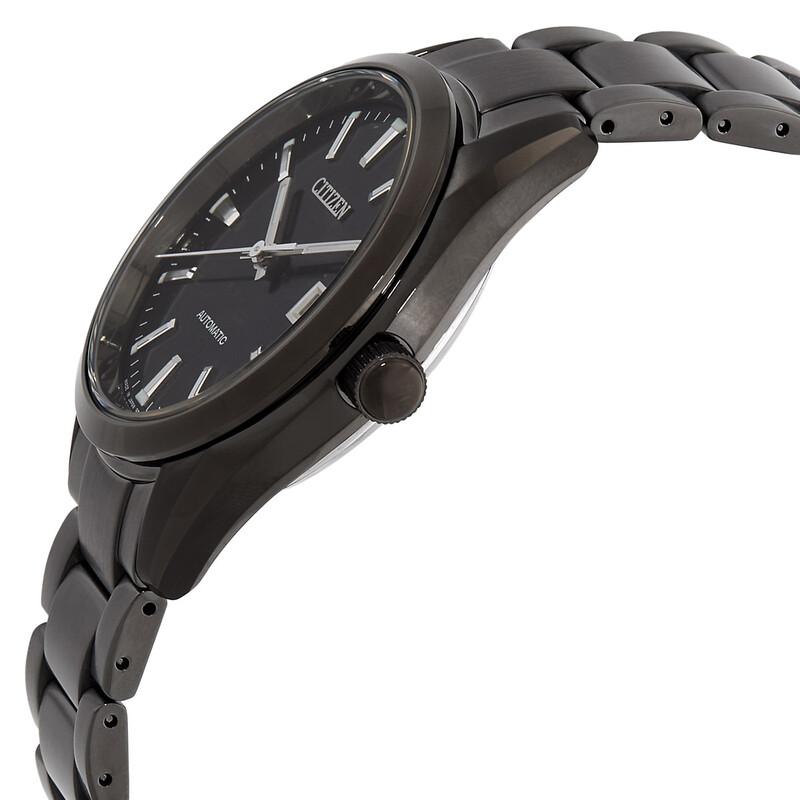 Citizen Automatic Black Dial Men's Watch NB1054-58E 4974374343543