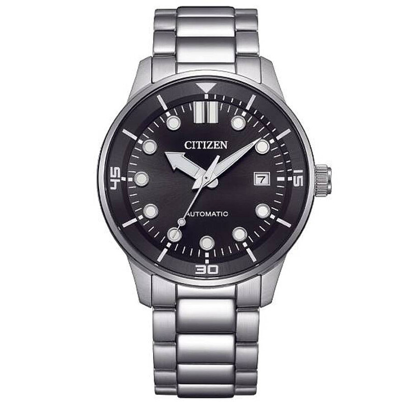 Citizen Automatic Black Dial Men's Watch NJ0191-83E 4974374345028