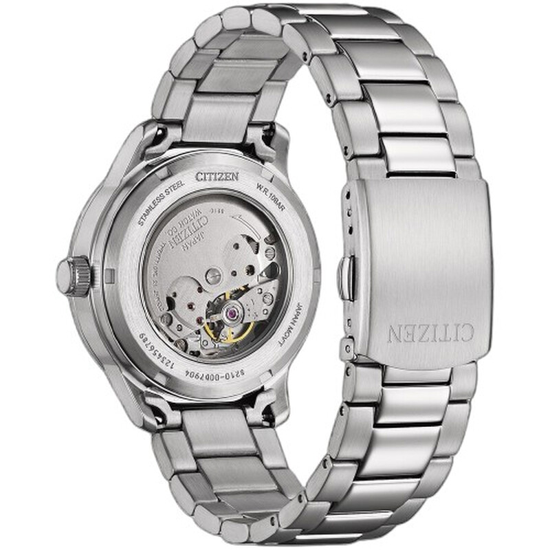 Citizen Automatic Salmon Dial Men's Watch NJ0191-83X 4974374345059