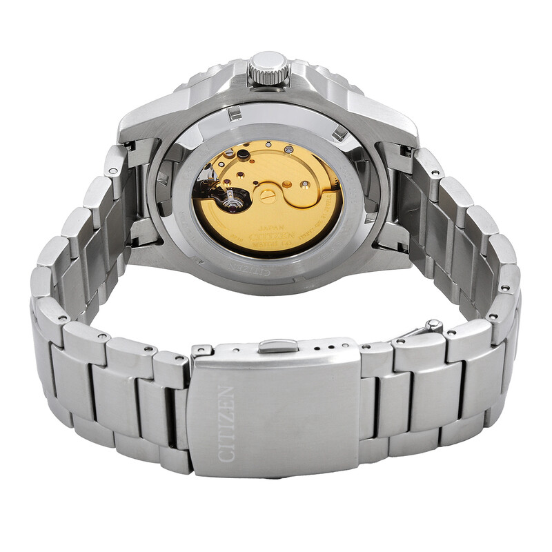 Citizen Automatic White Dial Watch NJ0171-81A 4974374312105