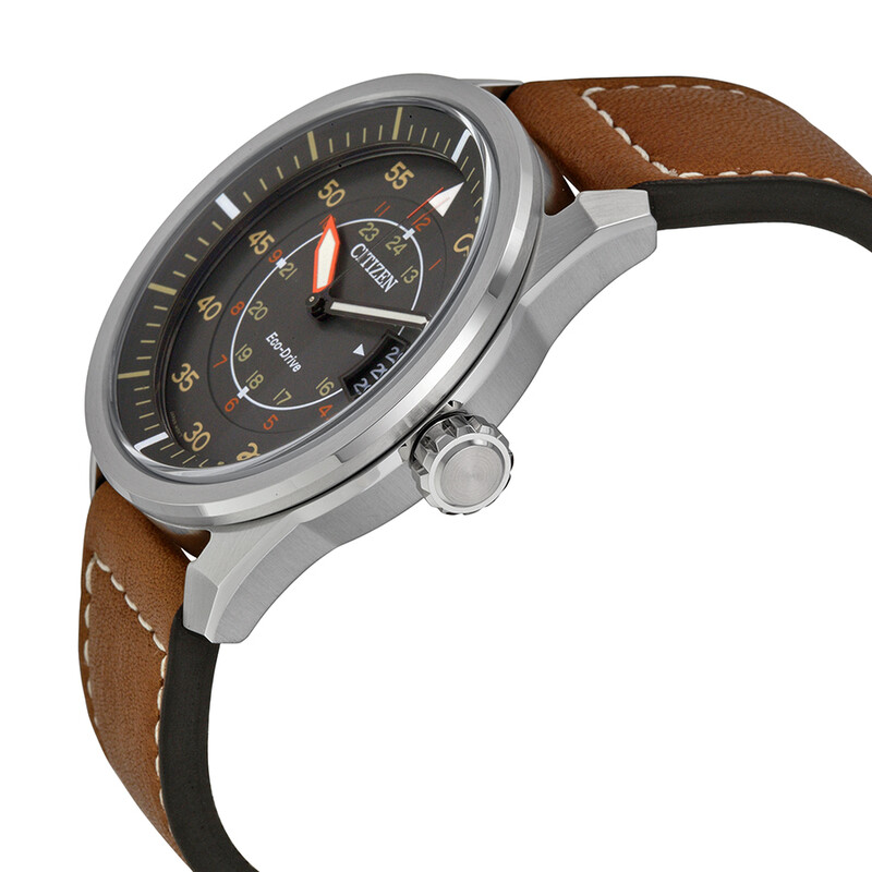 Citizen Avion Dark Grey Dial Men's Watch AW1361-10H 013205107146