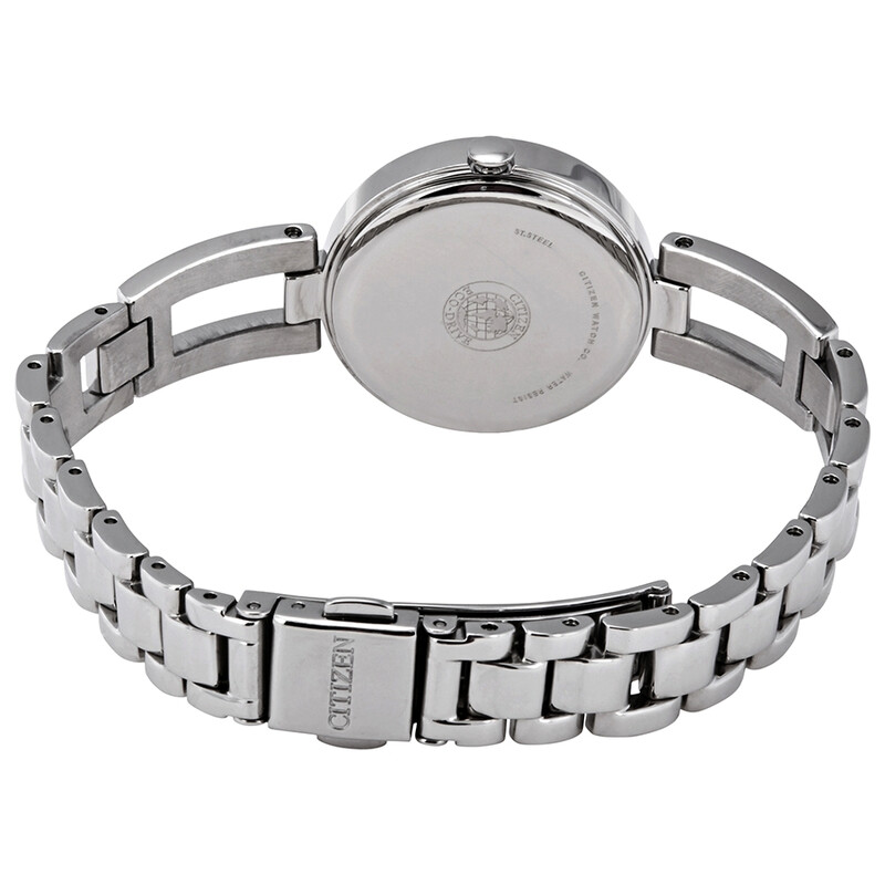 Citizen Axiom Mother of Pearl Ladies Watch EM0630-51D 013205129087