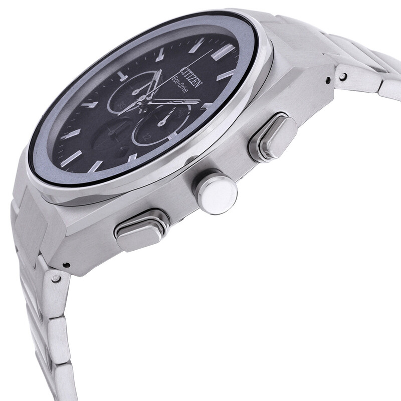 Citizen Axiom SC Chronograph Black Dial Men's Watch CA4580-50E