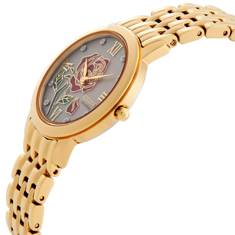 Citizen Belle Diamond Disney Princess Champagne Dial Ladies Watch