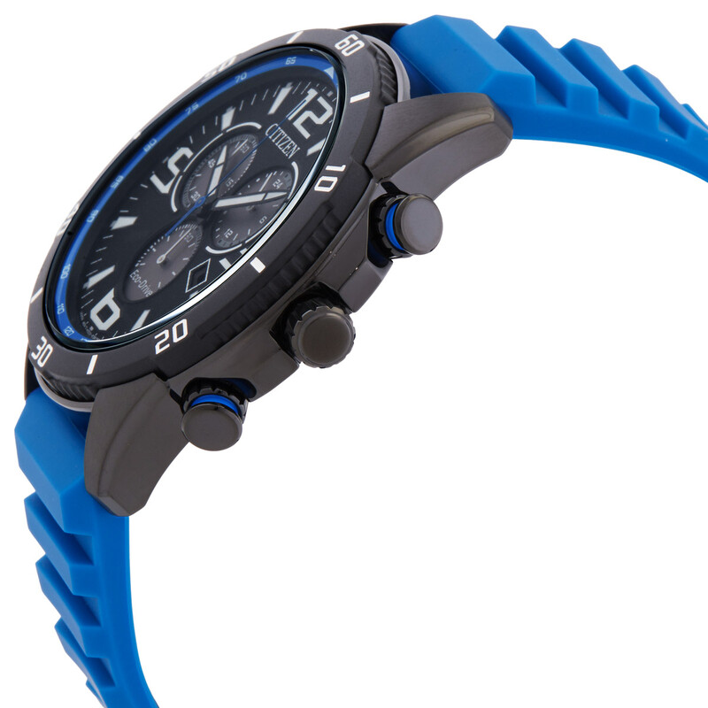 Citizen Brycen Chronograph Black Dial Men's Watch AT2586-05E