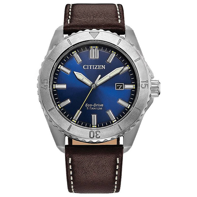 Citizen Brycen Super Titanium Blue Dial Men's Watch AW1840-09L