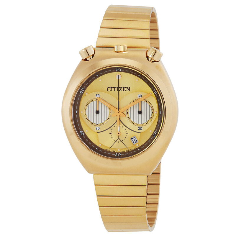 Citizen C-3PO Star Wars Chronograph Quartz Gold Dial Men's Watch