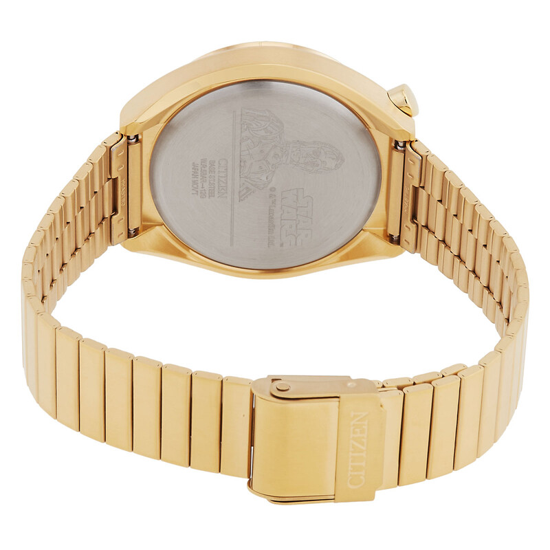 Citizen C-3PO Star Wars Chronograph Quartz Gold Dial Men's Watch