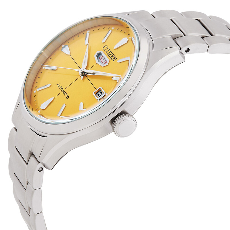 Citizen C7 Automatic Yellow Dial Men's Watch NH8391-51Z