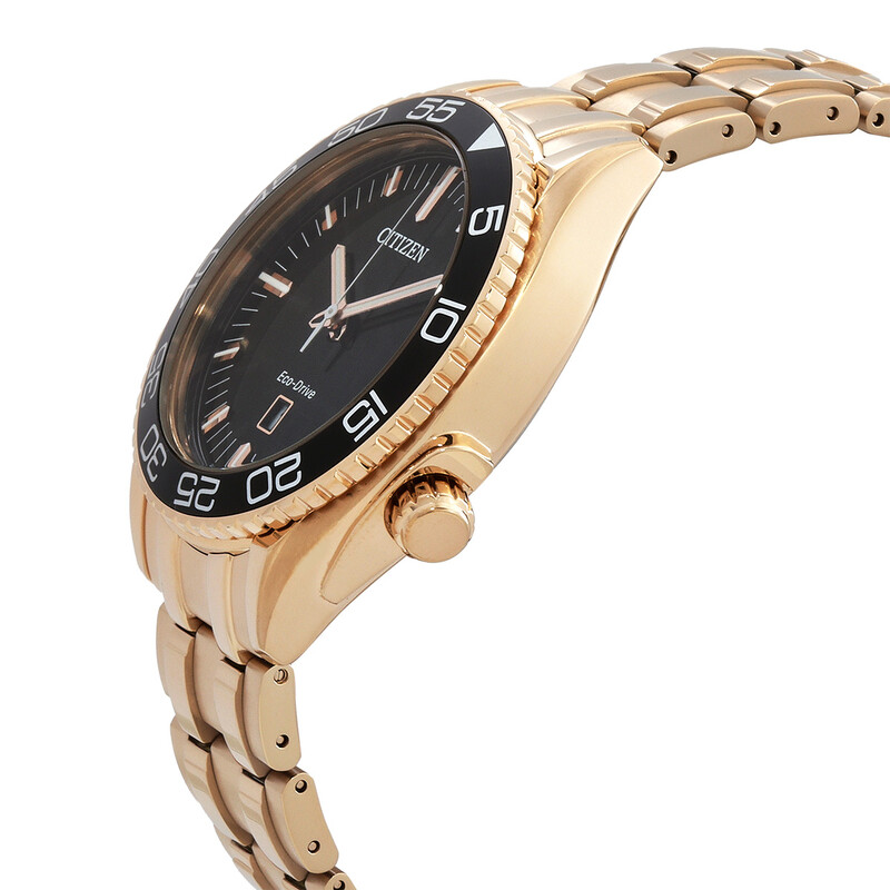 Citizen Carson Eco-Drive Black Dial Men's Watch AW1773-55E