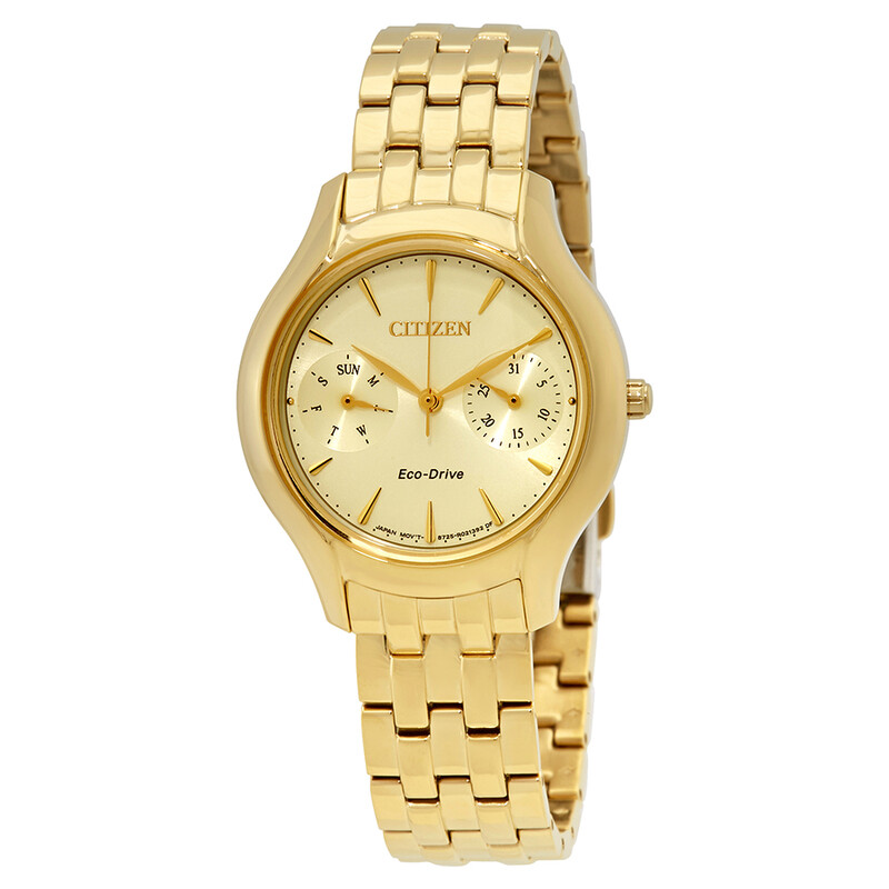 Citizen Chandler Ladies Gold Tone Multifunction Watch FD4012-51P Citizen Chandler Ladies Gold Tone Multifunction Watch FD4012-51P - 546x546