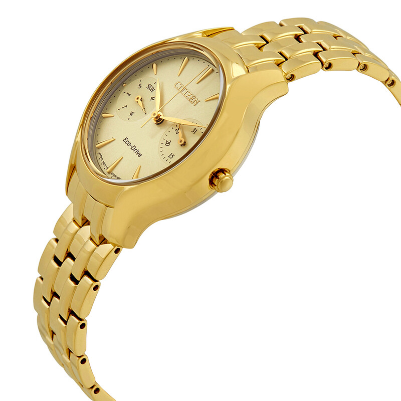 Citizen Chandler Ladies Gold Tone Multifunction Watch FD4012-51P Citizen Chandler Ladies Gold Tone Multifunction Watch FD4012-51P - 546x546 Image #2