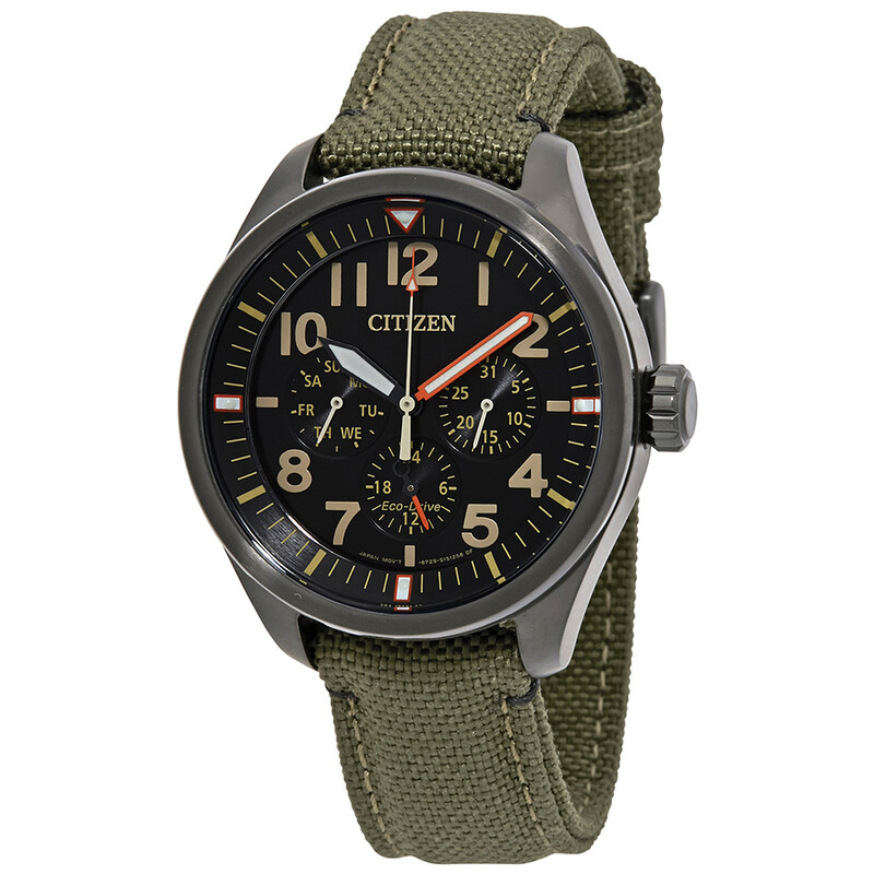 Citizen Chandler Multifunction Black Dial Men's Watch BU2055-16E