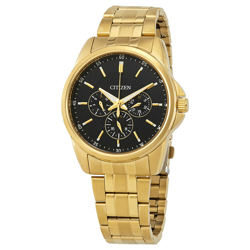 Citizen Chronograph Black Dial Men's Watch AG8342-52L 013205106576