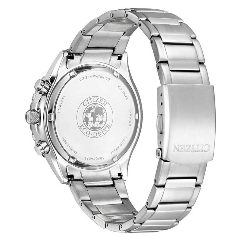 Citizen Chronograph Black Dial Men's Watch AT2386-55E 013205147982
