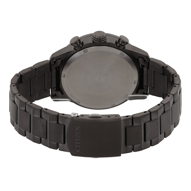 Citizen Chronograph Eco-Drive Black Dial Men's Watch CA0797-50E