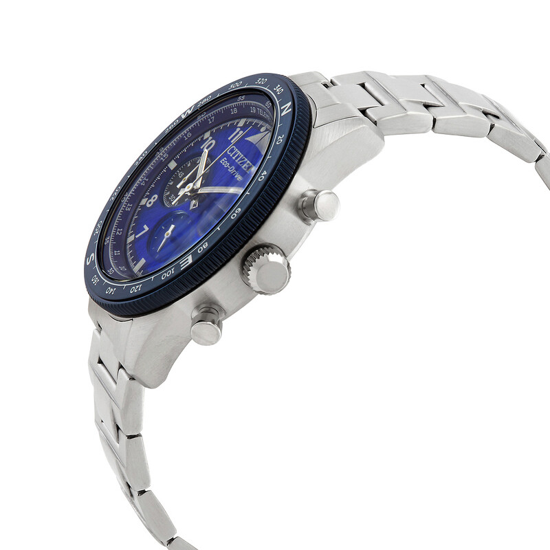 Citizen Chronograph Eco-Drive Blue Dial Men's Watch CA4554-84L