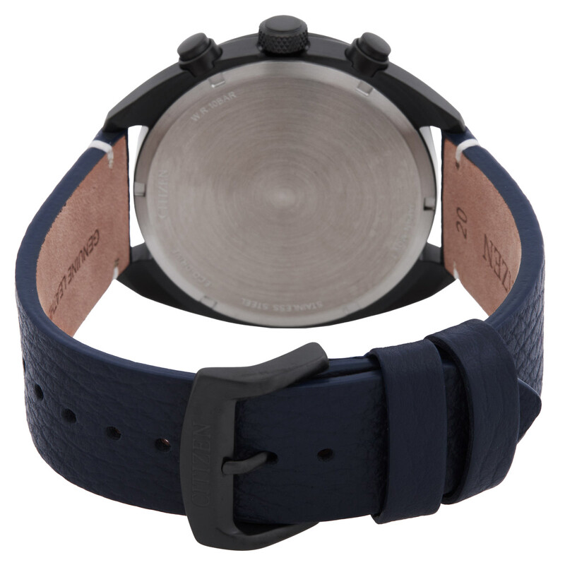 Citizen Chronograph Eco-Drive Blue Dial Men's Watch CA7048-08L