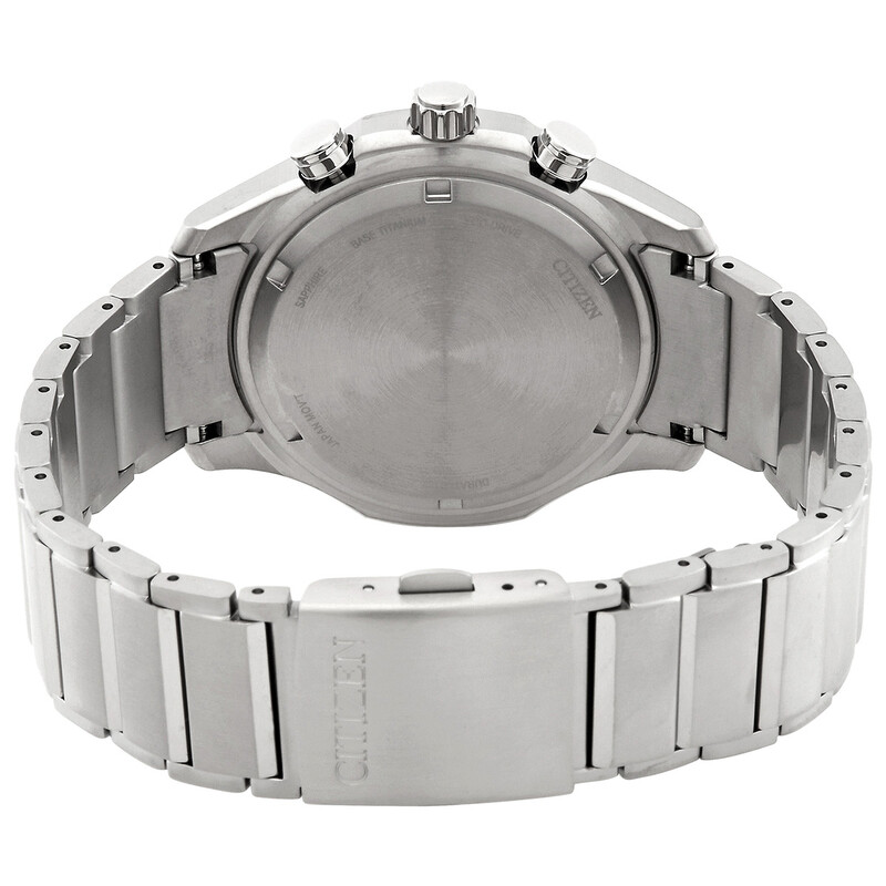 Citizen Chronograph GMT Eco-Drive White Dial Men's Watch AT2530