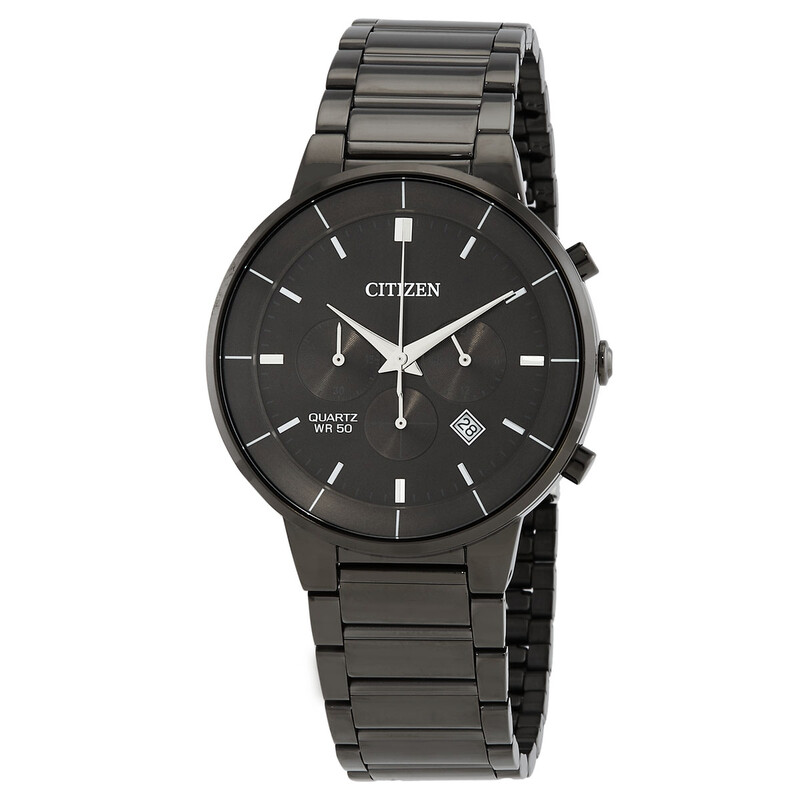 NWT Citizen Chronograph Quartz Black Dial Men\'s Watch NWT Authentic Citizen Sports Chronograph Quartz Black Dial  main image 4
