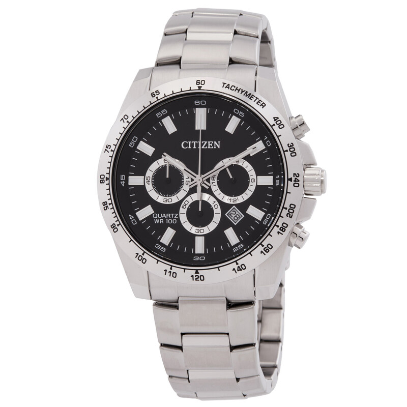 Citizen Chronograph Quartz Black Dial Men