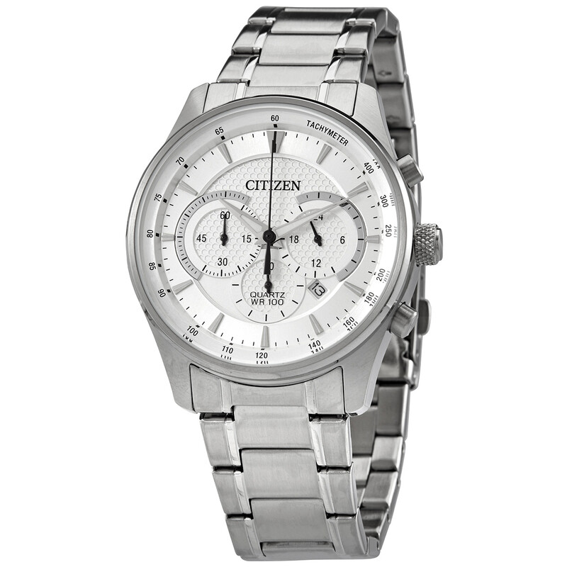 Citizen Chronograph Quartz Silver Dial Men's Watch AN8190-51A